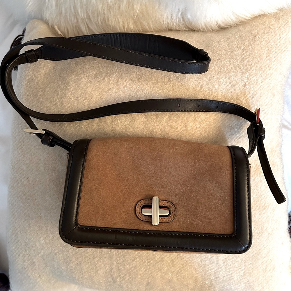 ZARA Suede & Leather handbag